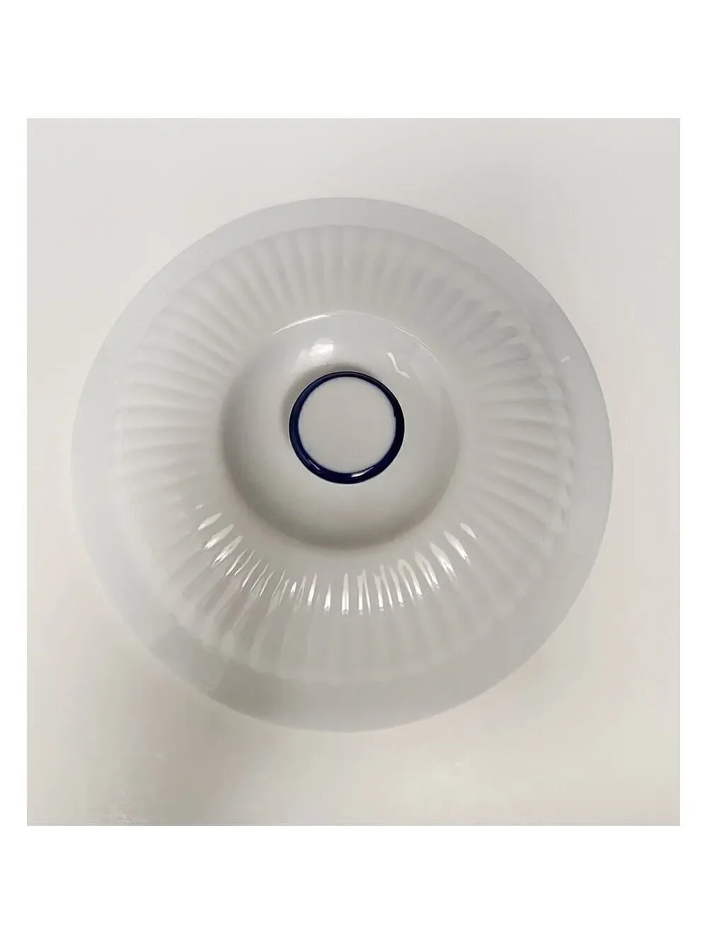 BIA Blanc De Table/Corningware Vintage Casserole Dish W/ Cobalt Blue Trim 9PCS